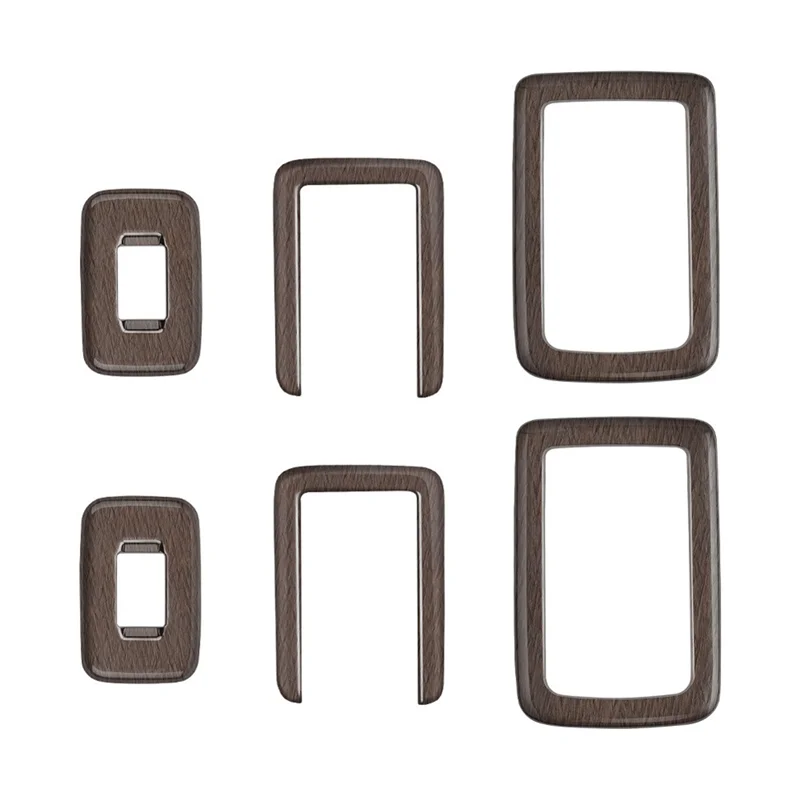 

Для Toyota Alphard/VELLFIRE 40 Series 2023 + автомобильная кнопка сиденья второго ряда, рамка, отделка, высокая конфигурация, замена текстуры дерева