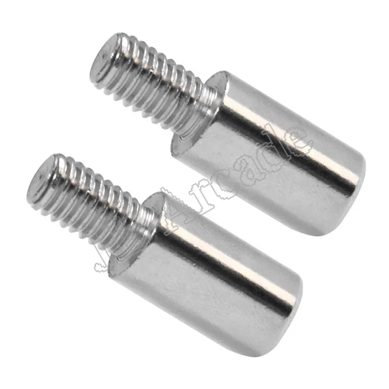 2PCS New Boxing Game Player Chrome Arcade Joystick Shaft Extender 15mm Extension Rod For SANWA Joystick / For Zippyy Joystick