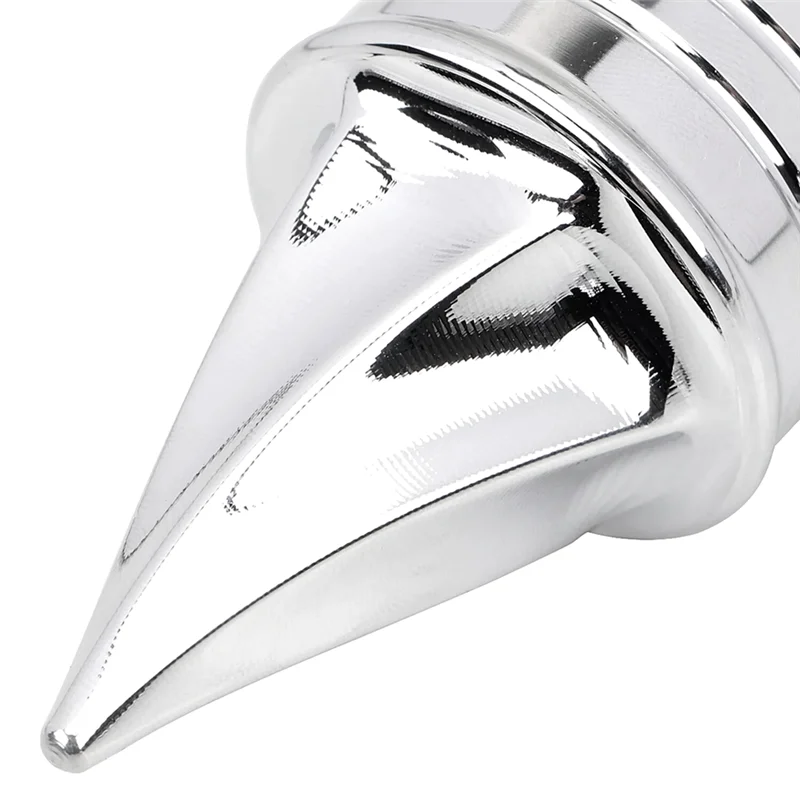 Better-Chrome Front Axle Cap Nut Covers For Electra Street Glide Dyna Low Rider