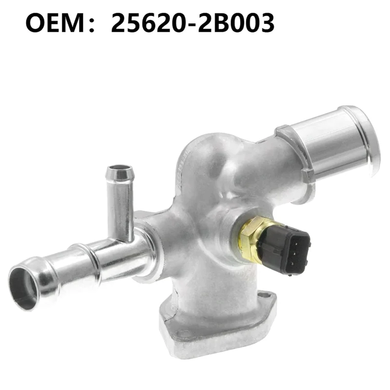 

New Thermostat Housing 25620-2B003,25600-2B003 For Hyundai Accent Avante Elantra Solaris I20 I30 Kia Rio Soul Replacement Parts-