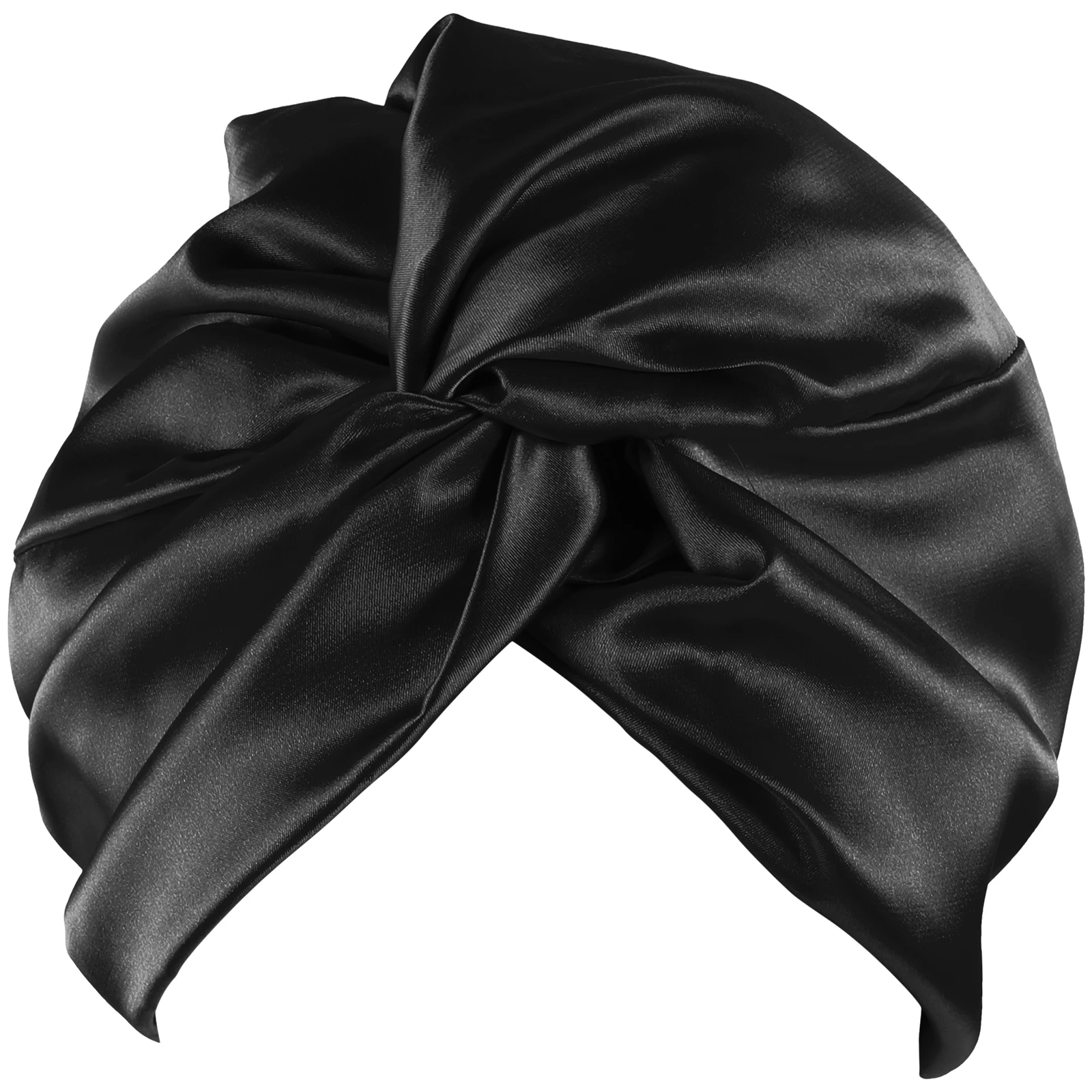 

Imitation Silk Sleep Cap Wide Elastic Band Bonnet For Long Hair Curly Braids Women Shower Bath Hat Night Sleeping Bonnet