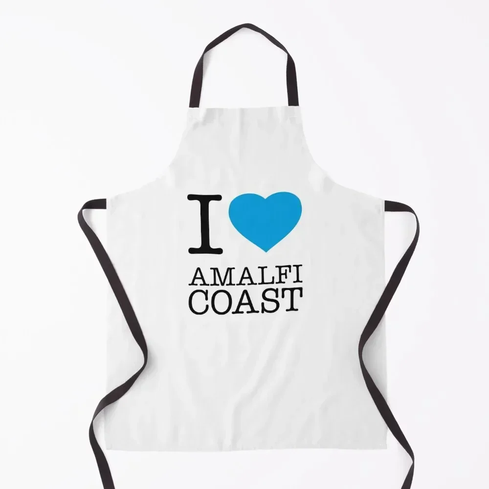 

Фартук I LOVE AMALFI COAST, вещи для дома и кухни, парикмахерская форма, предметы домашнего обихода маникюра, кухонный фартук