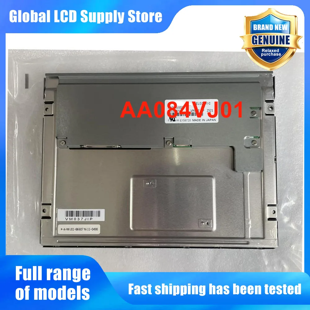 AA084VJ01 8.4 Inch LCD Display Screen Panel Original for 20 Pins Connector New and Fast Shipping 100% Tested