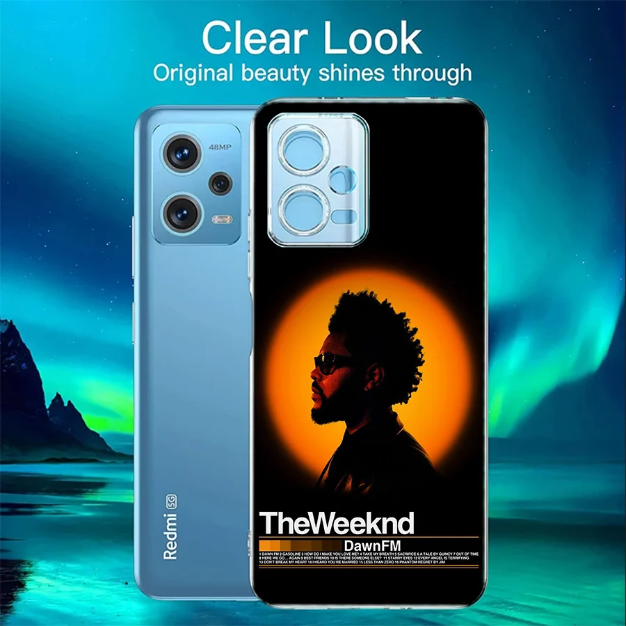 The W-Weeknd M-Minimalist P-Poster Cover Case For Xiaomi Redmi Note 12S 12 11 Pro Plus 11T 11S 10 5G 10S 9 9T 9S 8 8T 7 5 Pro TP