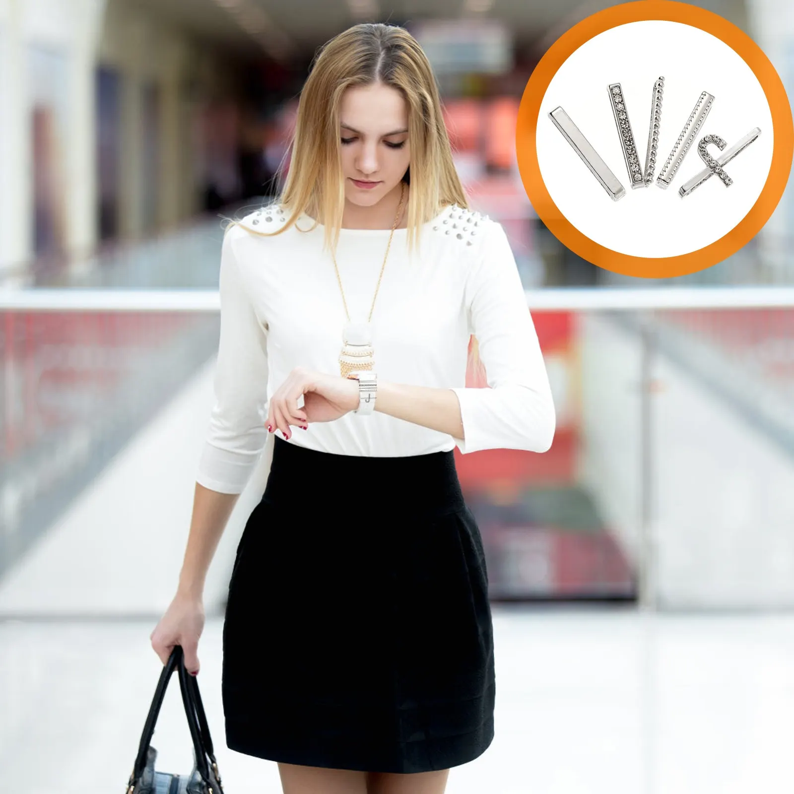 

5 шт. декоративных колец из цинкового сплава для ремешка часов, стильные подвески для свадебных подарков, украшения для ремешка часов