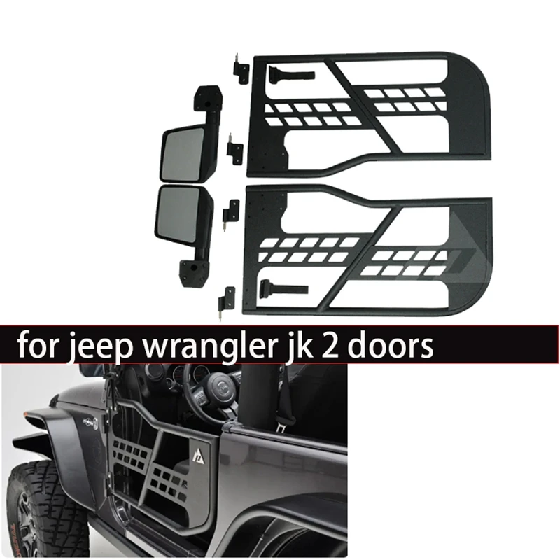 For 2 door half door for Jeep for Wrangler JK tube door