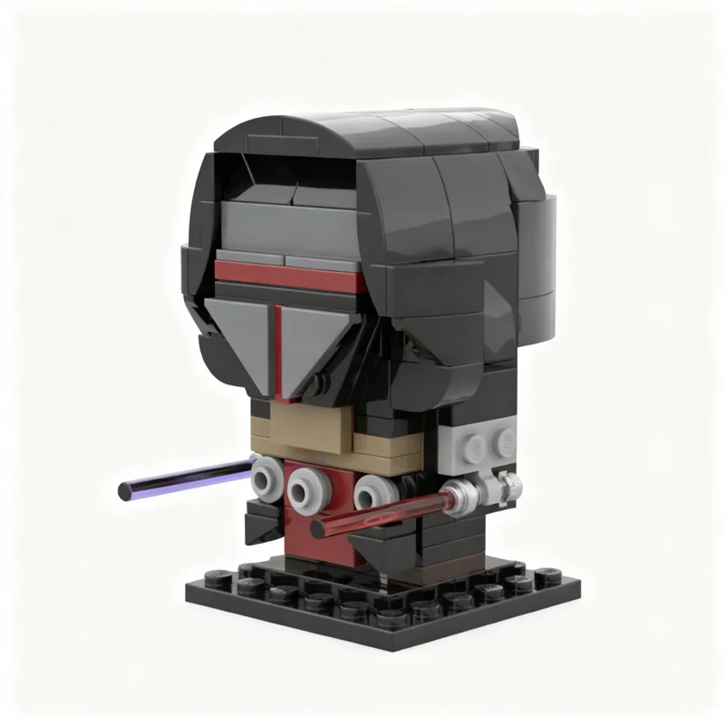 150pcs MOC Darth Revan Star Battle Model Building Blocks Idea Education 3D Assemble Birthday Craft DIY Brick Collection Display