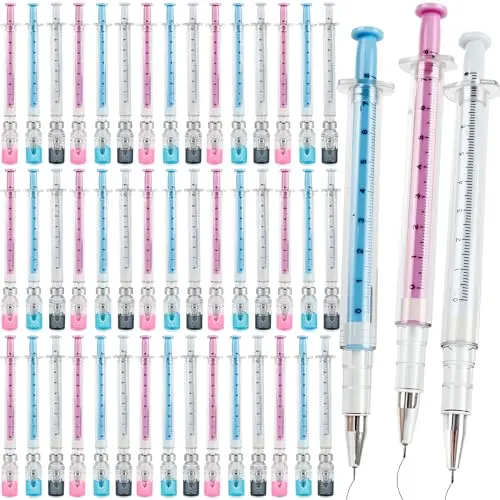 Novelty Syringe Peculiar Shape Cute Stationery 0.5 mm School Office Supplies Gel Pen 6/9/12/24/36Pcs