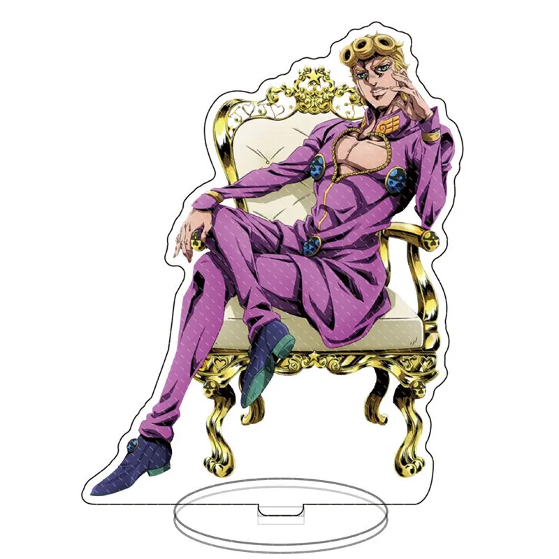 Anime Figure JoJo Bizarre Adventure Cute Cosplay acrilico Stand Model Plate Desk Decor Standing Sign Figures for Friends Gifts