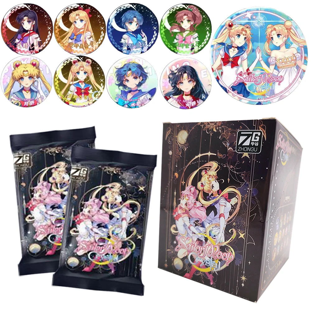 

Japanese Magical Girl Transformation Anime Popular Christmas Gift Backpack Decoration Circular Badge Toy Fan Treasure Fun Brooch