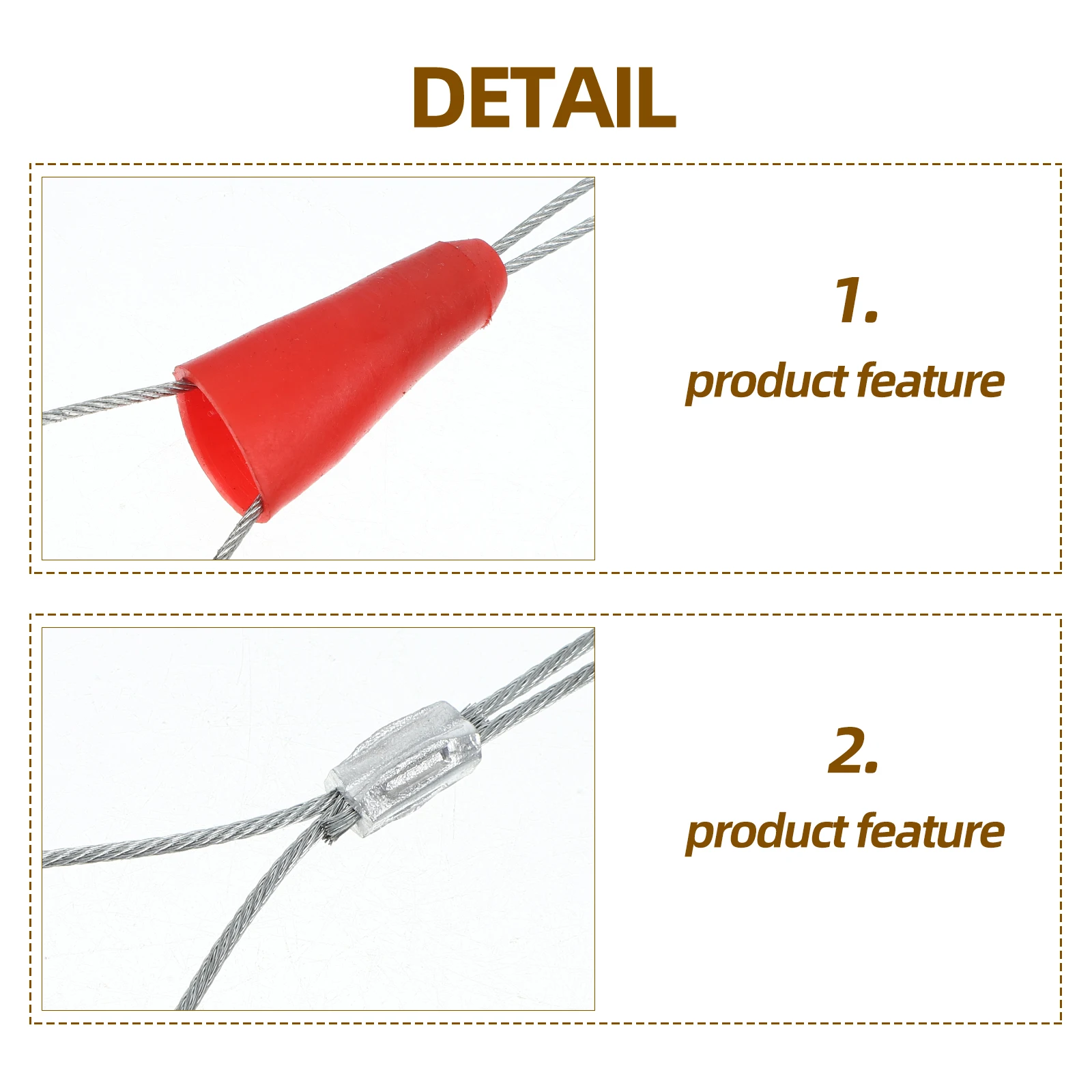 

5pcs Cable Puller Tools Traction Puller Electrical Wire Threader Portable Wire Harness Loop For Electricians Wall Cable Fishing