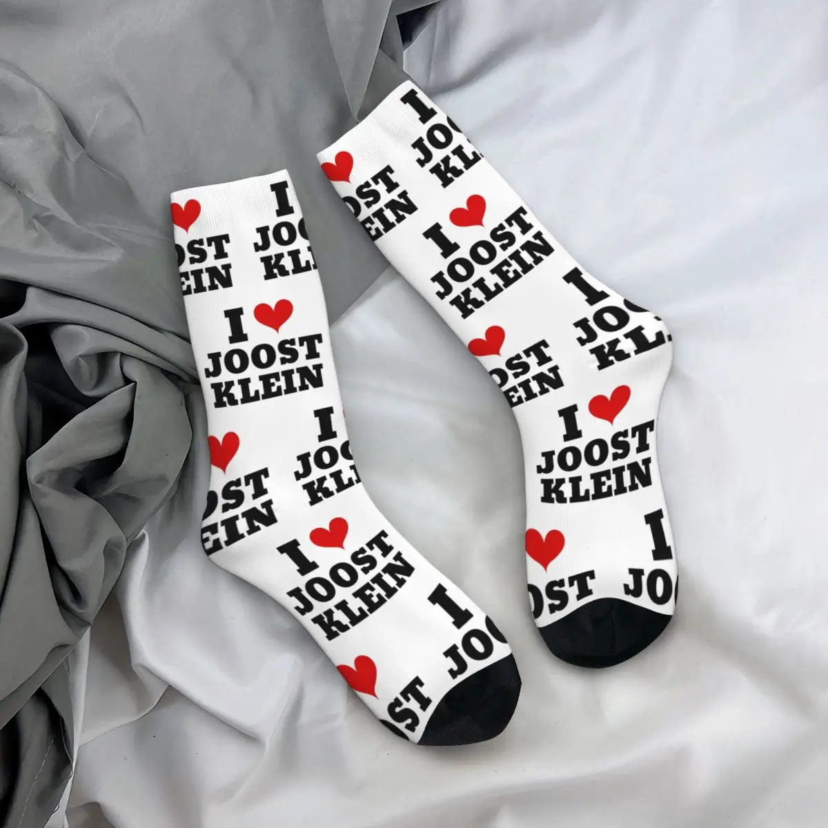 I Love Joost Klein-calcetines de Skateboard absorbentes de sudor para hombre y mujer, cálidos, divertidos, de invierno