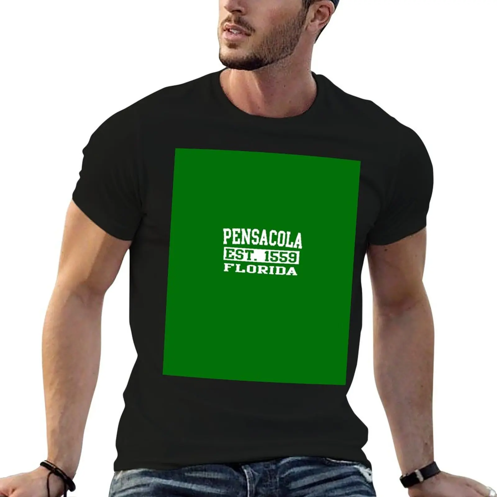 Pensacola Florida FL Souvenirs Shore Beachwear T-Shirt anime graphic t shirts cotton graphic tees mens graphic t-shirts anime