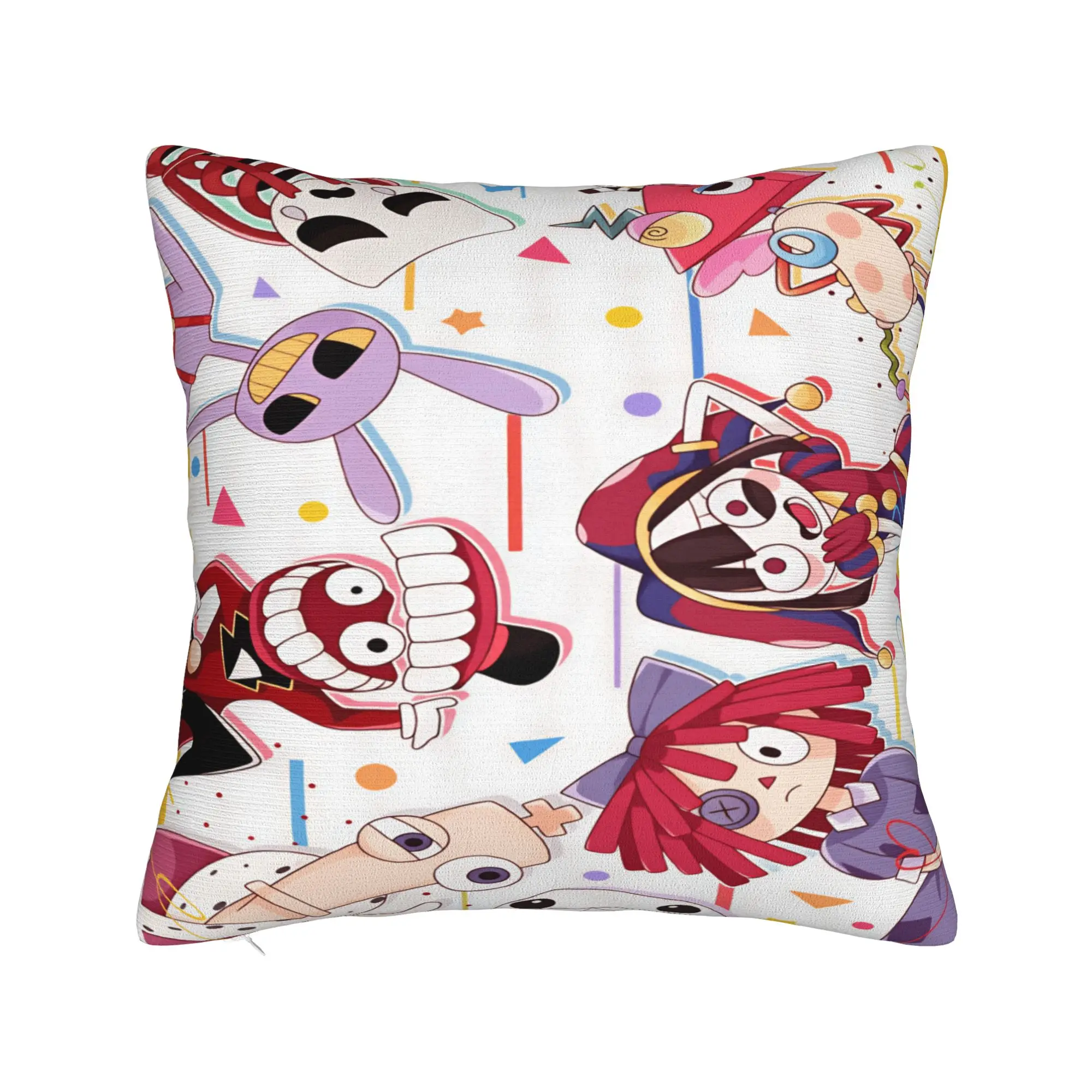 A-Amazing D-Digital C-Circus T-TADC Pillow Case  Vintage Pillow Cover Soft Pillowcases For Sofa Home Decoration