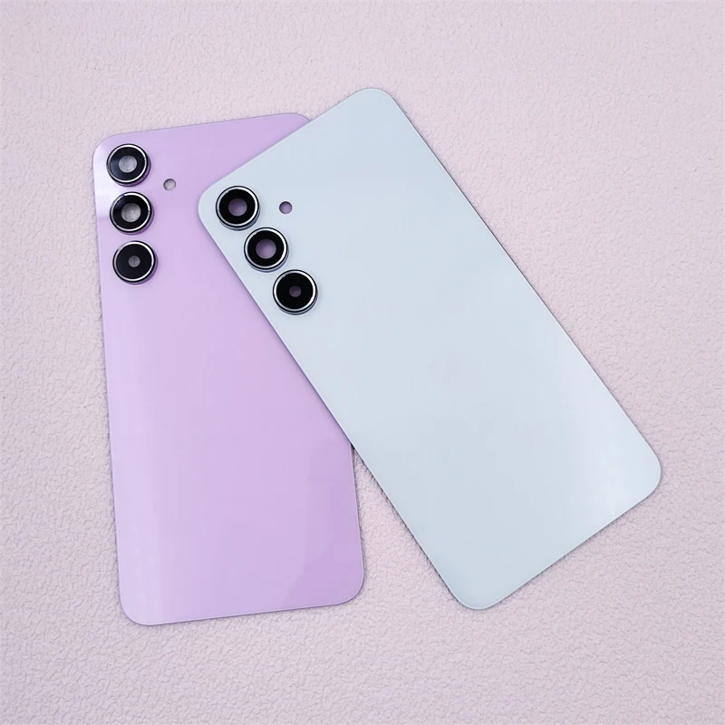 Back Glass Cover For Samsung Galaxy A55 SM-A556E Battery Case Rear Door Housing Lid Panel Shell Repair Parts +Camera Lens &Glue image 5