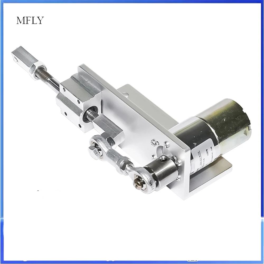 DC 12/24V Mini Electric Telescopic Rod Small Automatic Reciprocating Motor Linear Actuator Adjustable Speed Push-Pull Device