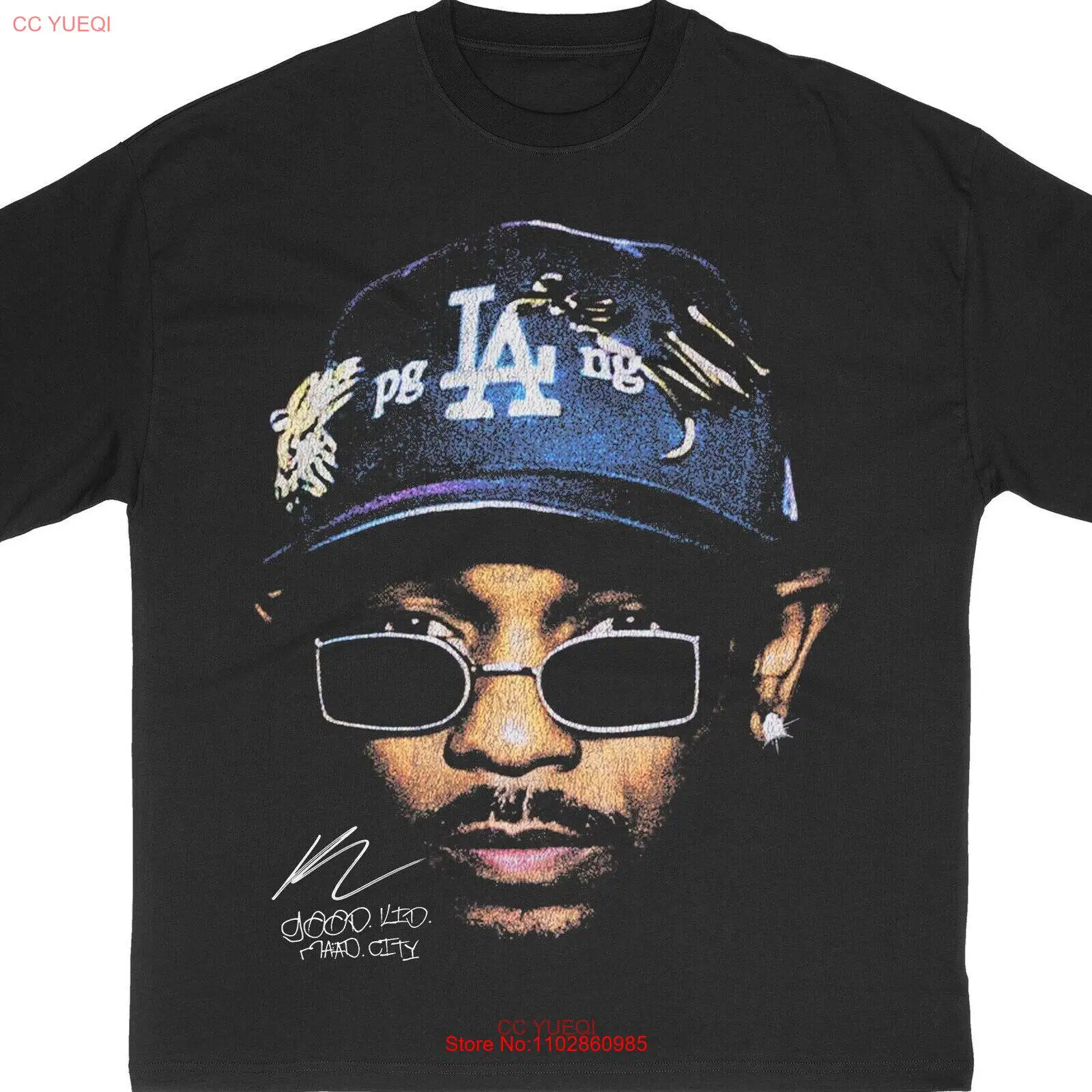 Kendrick Lamar Graphic Tee, Autograph Vintage Rap Tee, Graphic Tee, J Cole, Drak