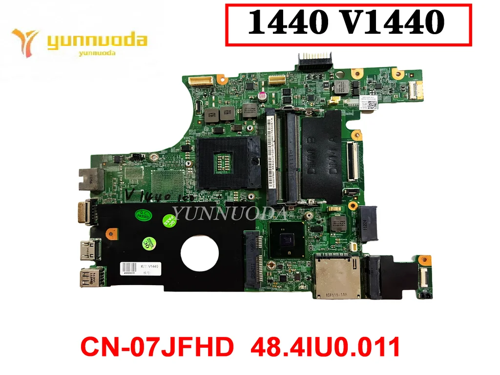 

Original For Dell 1440 V1440 Laptop Motherboard CN-07JFHD 48.4IU0.011 DDR3L DDR3 HM57 Tested Good Free Shipping