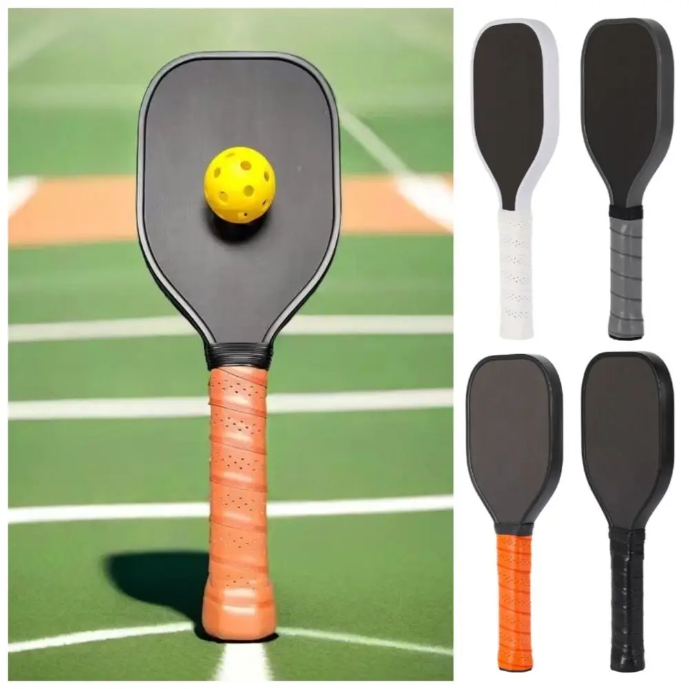 Carbon Fiber Frosted Surface Pickleball Paddle Lightweight Long Handle Sweet Spot Trainer Wear Resistant Professional