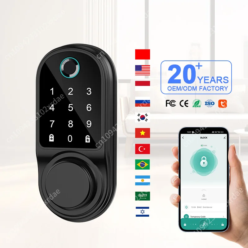 

Smart Electronic Door Locks Machine with Aluminum Alloy for Wooden Door