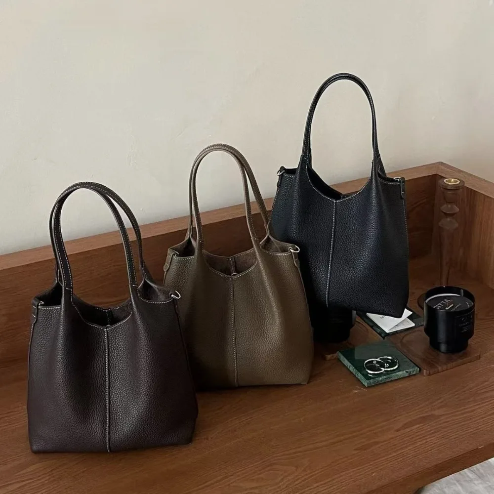 

Сумка из натуральной кожи первого слоя, простая, мягкая, с уникальным дизайном, универсальная, высококачественная, модная, для отдыха, уникальная, прочная, повседневная.