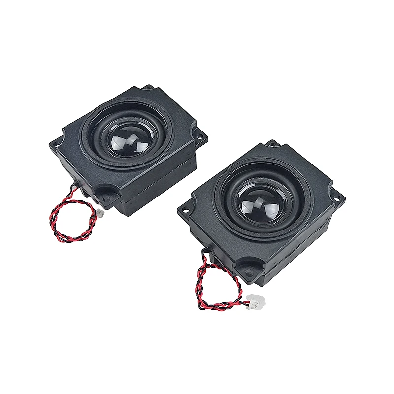 GHXAMP-altavoz de cavidad, máquina de publicidad, pantalla de caja registradora, transmisión de voz, 2 piezas, 60x47x26,5mm, 4ohm, 5W