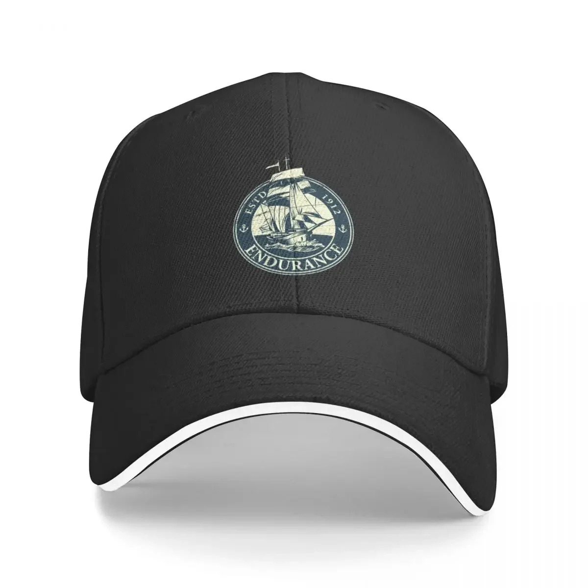 Ernest Shackleton's Endurance Legendary Ship Baseball Cap Horse Hat Big Size Hat Men Hats Women's