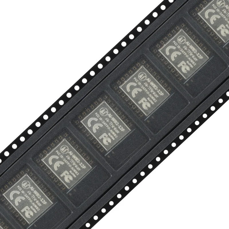 Ai-WB2-12F WiFi&BLE Bluetooth two in one module serial transmission module