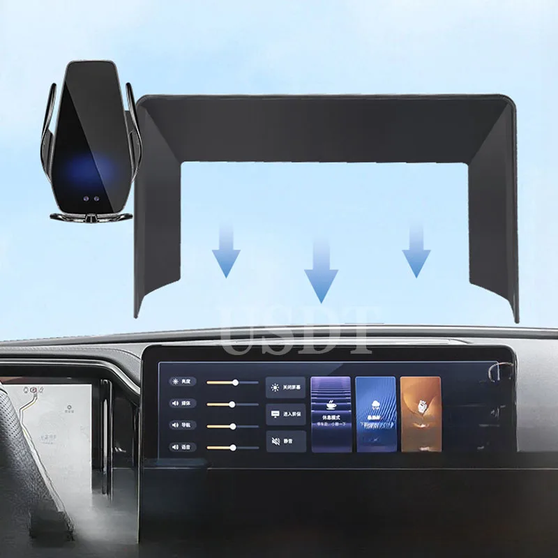 

Car Mobile Phone Holder for Great Wall Haval M6 PLUS M6plus GPS Navigation Screen Bracket Wireless Charger Stand