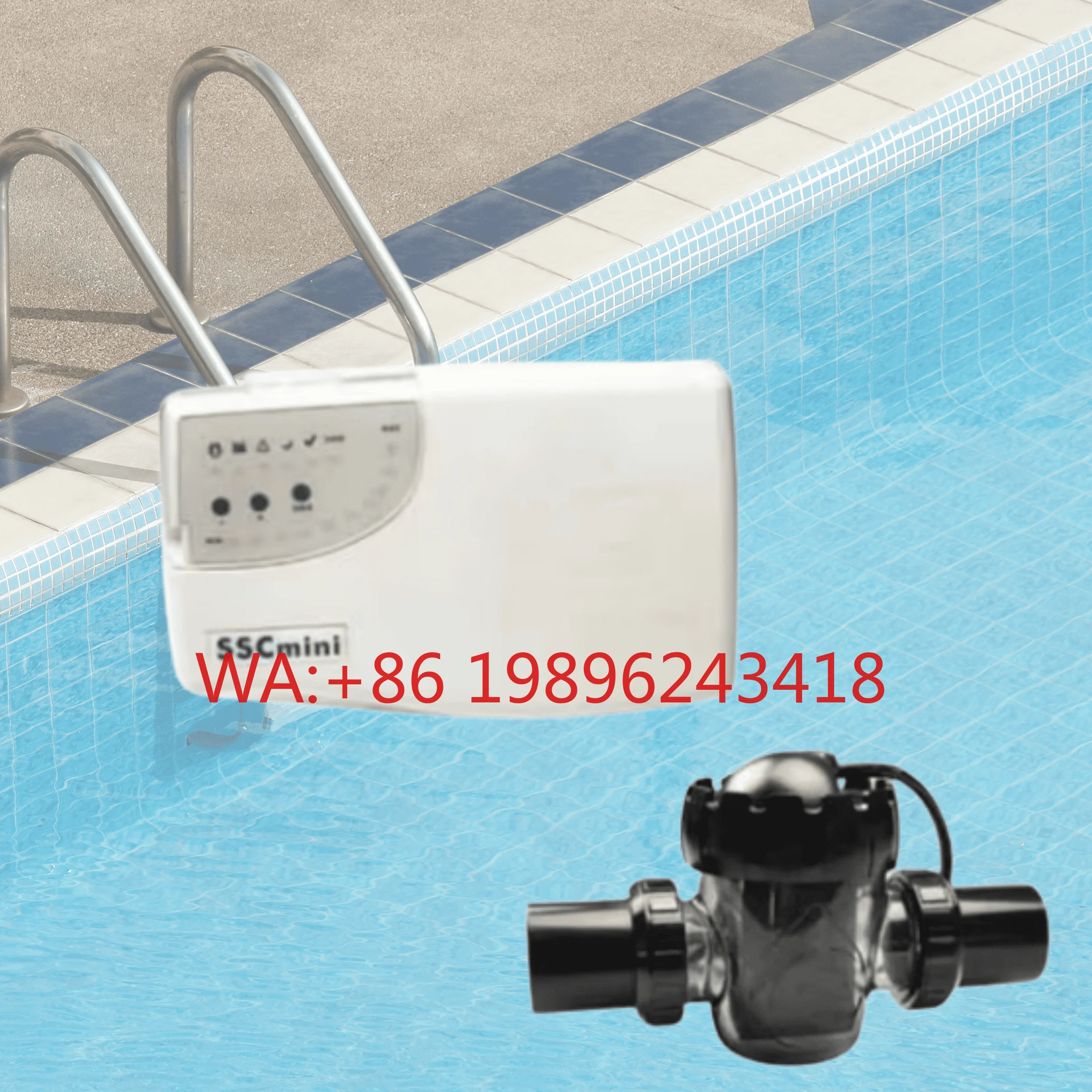 

SSCmini Salt Chlorinator Pool Spa Sanitation Mini Chlorinator 20g/hr