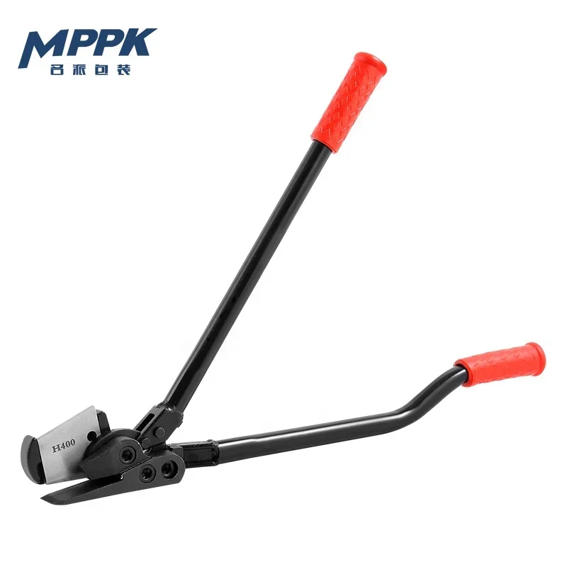 H400  Factory Price High Quality Long Handle Steel Strapping Cutter for 9-50mm Width Steel Strap