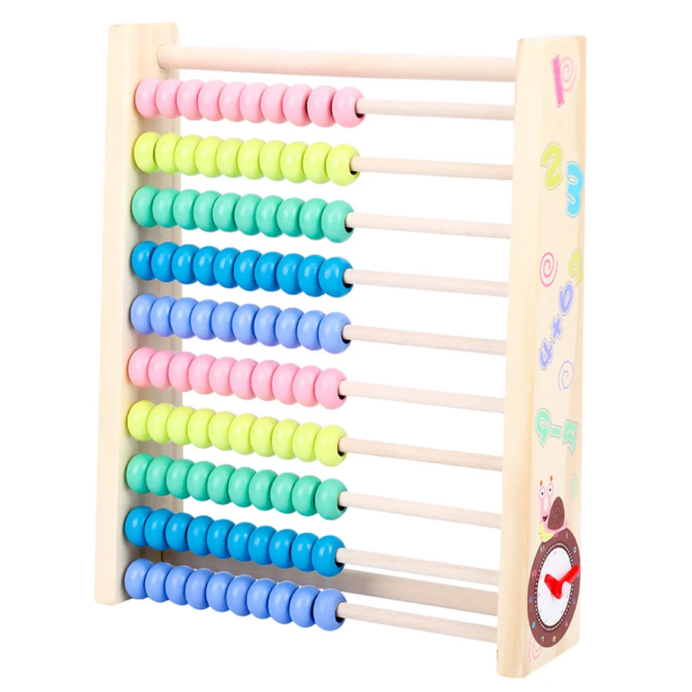

Wooden Abacus Learning Tool Kids Educational Toy Baby Arithmetic Frame Toddlers Wooden Abacus Drawing Board Student