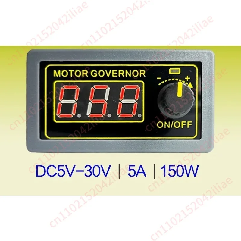 High Power DC Motor Governor 12v24v LED Dimming Speed Control Power Supply Duty Cycle Frequency Adjustable