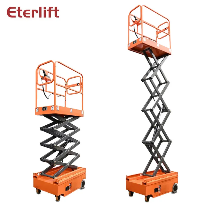 mobile scissor lift tables folding compact work lift platform