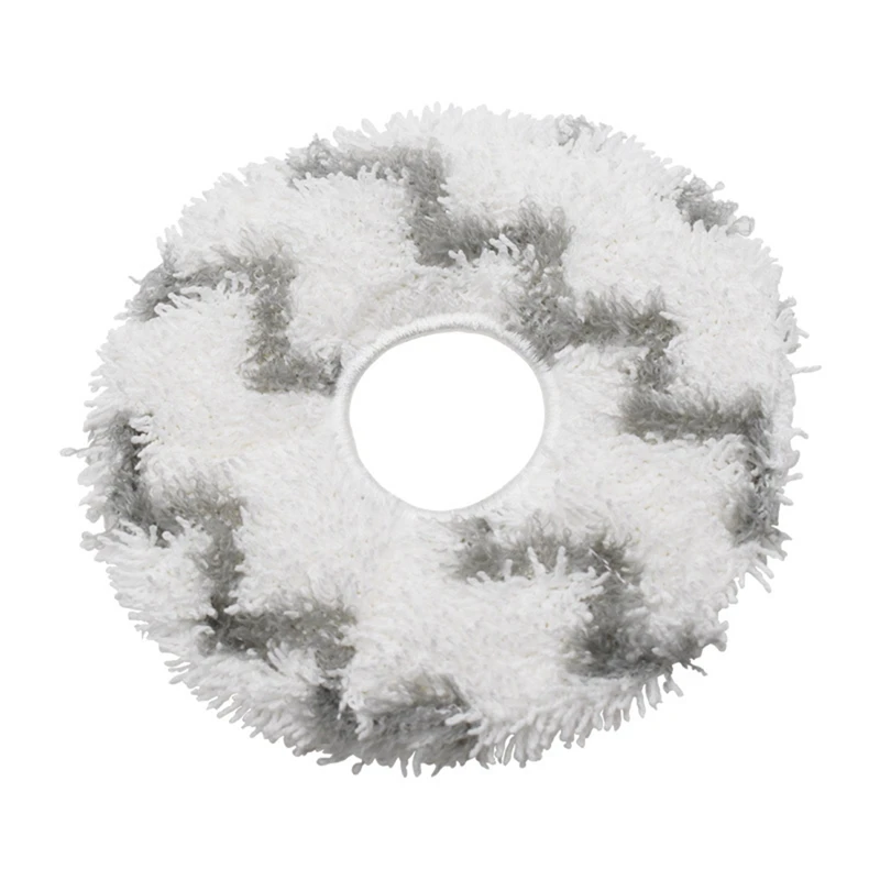 ชุดอะไหล่สำหรับ Ecovacs X1หุ่นยนต์เทอร์โบ OMNI จำนวน4ชิ้นผ้าทำความสะอาดได้อะไหล่เครื่องดูดฝุ่นซักได้