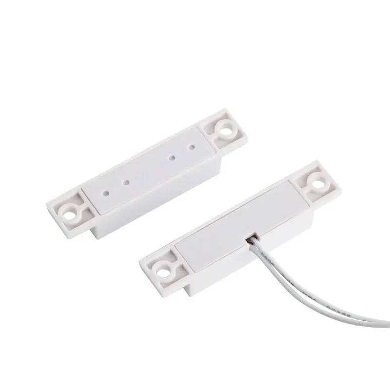 

10pcs Magnetic Door Sensor Switch Wire Door/Window Opening Detector Magnetic Contact for Home Security