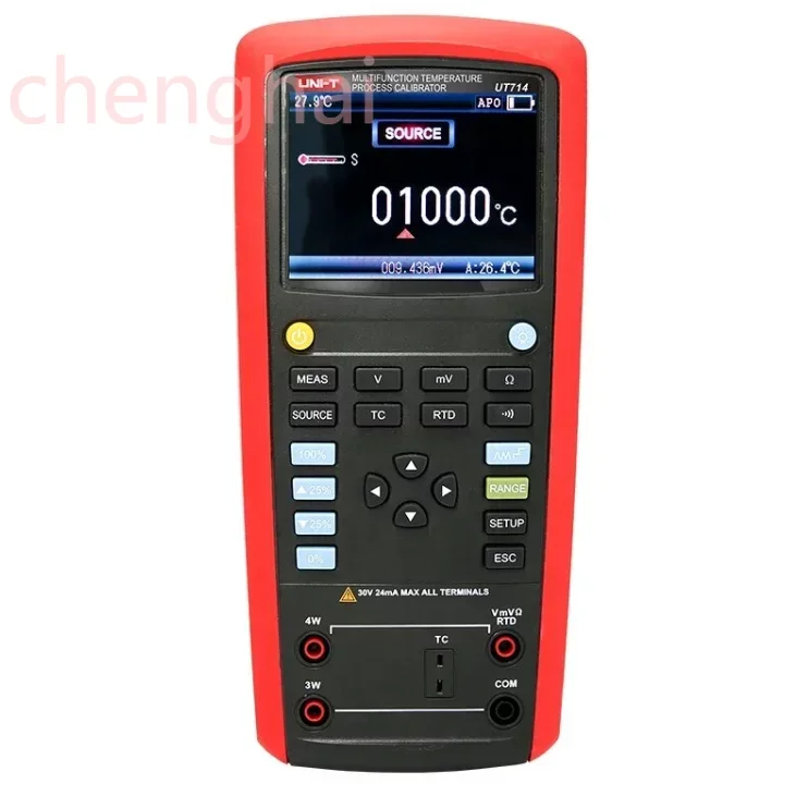 

Original UNI-T UT714 Multifunction Temperature Process Calibrator Testing and calibrating different temperature instruments