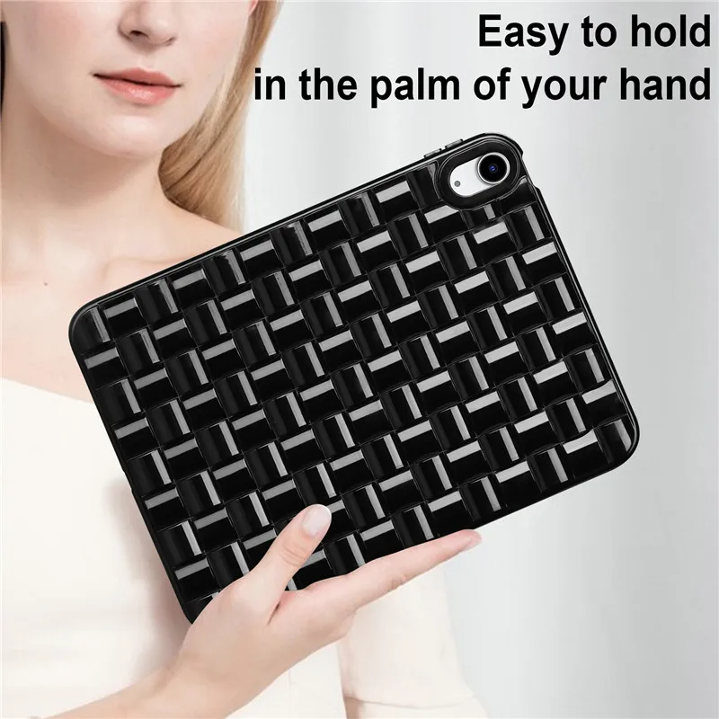 Braided Texture Cover for iPad iPad Pro 11 10.2 10.5 10.9 inch 5th 6th Air 3 4 5 for iPad mini 4 5 6 TPU Soft Case Funda