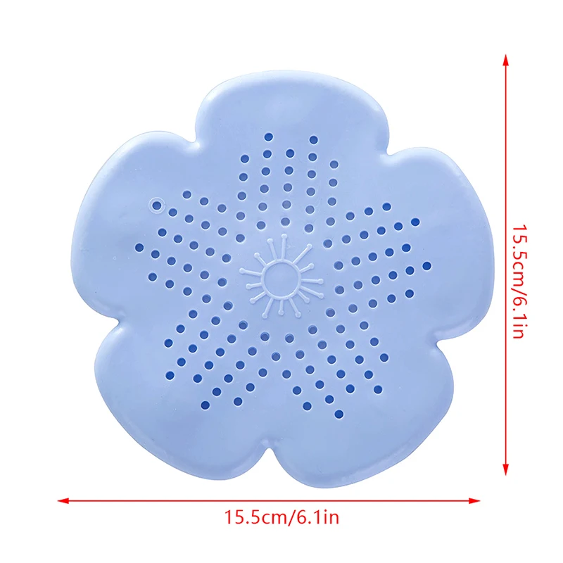 Creative Kitchen Sink Anti-clogging Floor Drain Sewer Filter Flower-shaped Silicone Floor Drain Kitchen Tools