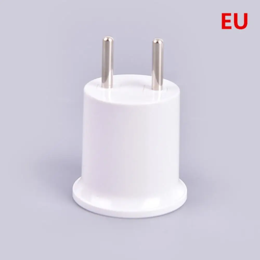 

Adjustable High Temperature Resistant E27 Lamp Base White E27 Bulb Converter EU/US Plug Bulb Adapter Living Room