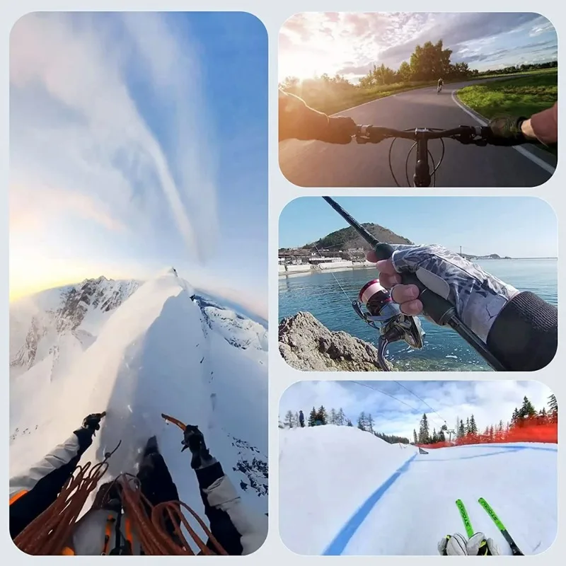 حامل هاتف للرقبة POV فيديو بدون استخدام اليدين حامل قلادة لهاتف سامسونج آيفون GoPro DJI Action Camera Vlogging Streaming