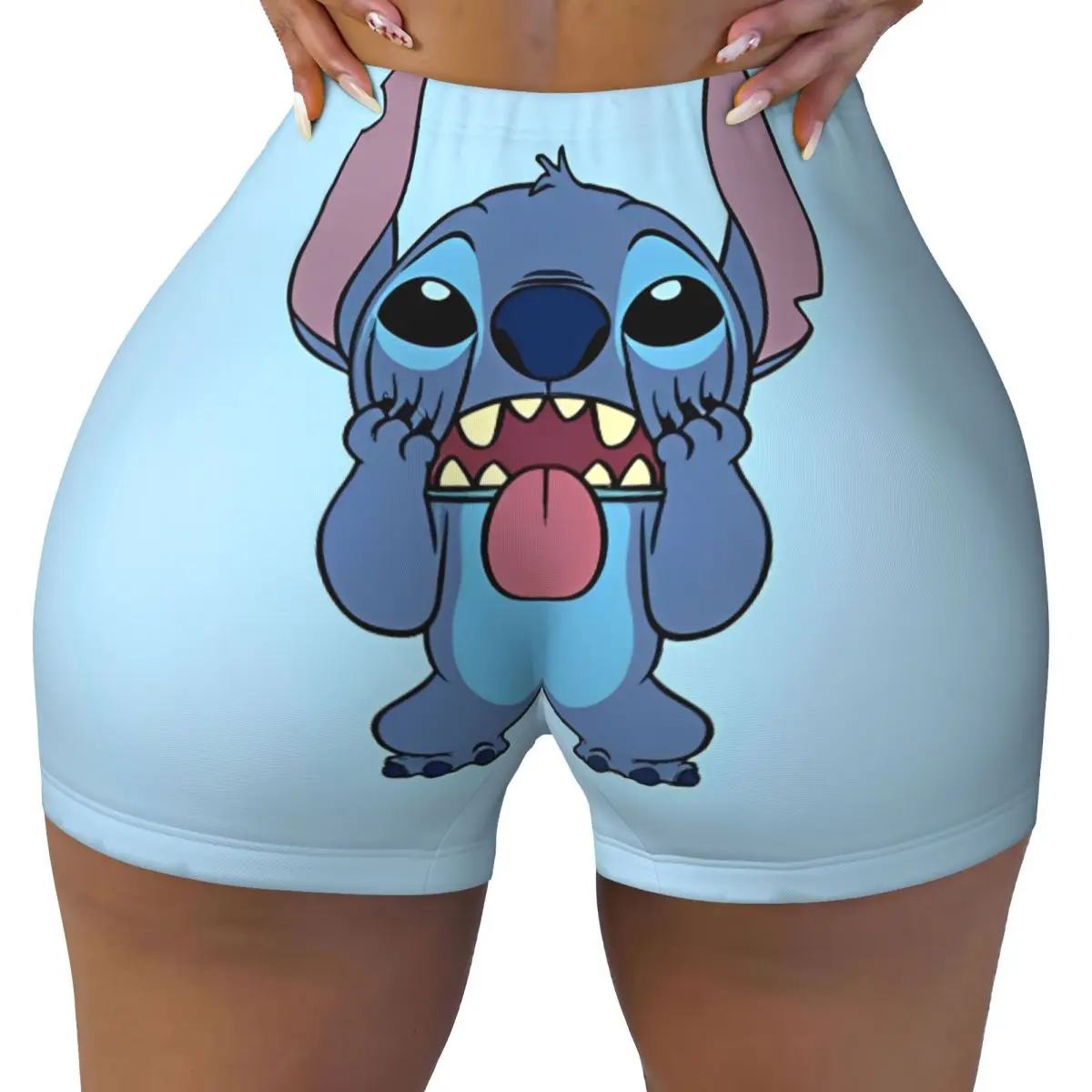 

Cute Cartoon Koala Yoga Short for Women Stitch Fitness Workout Gym Pants