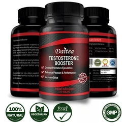 Strongest Testosterone Booster - Increase Strength, Stamina, Energy - Endurance Test Booster, Muscle Growth Improve Performance