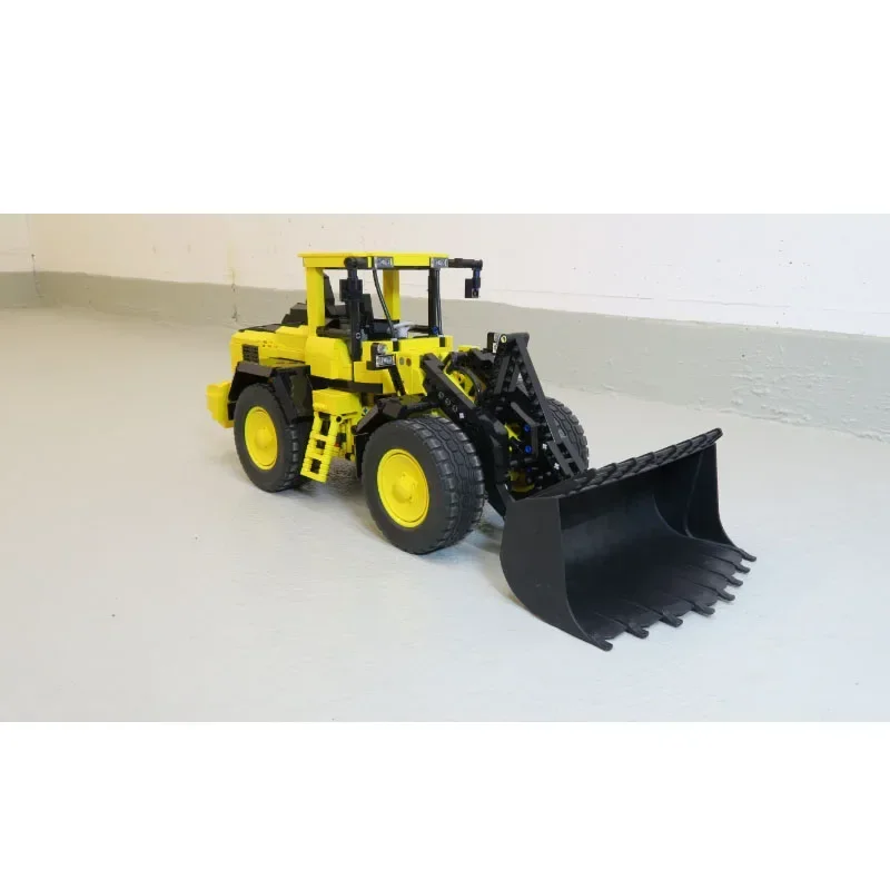 MOC-64106 RC Electric 4x4 Wheel Loader Assembly Building Block Model • 2351 Parts Building Blocks Kids Birthday Custom Toy Gift