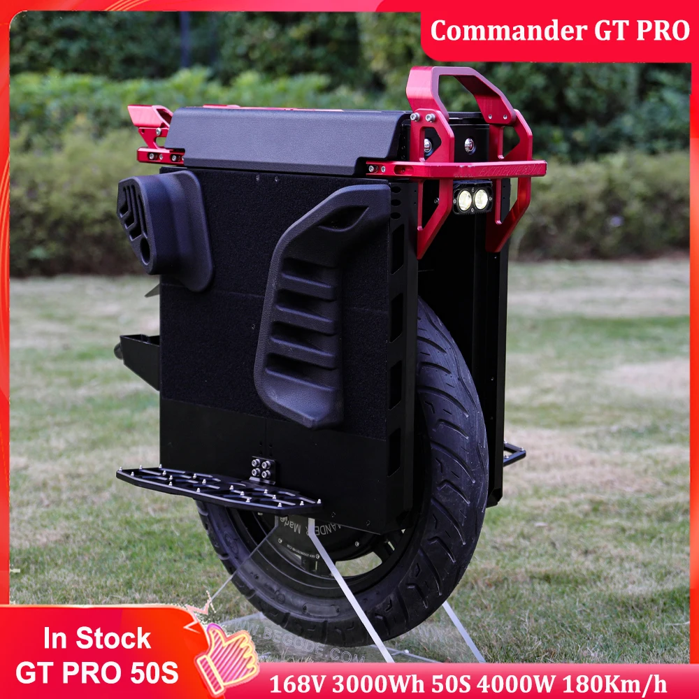 Original Extreme Bull Commander GT Pro 168V 3000Wh 50S Battery 4000W C38 HT Motor 21inch Commander GT Pro EUC