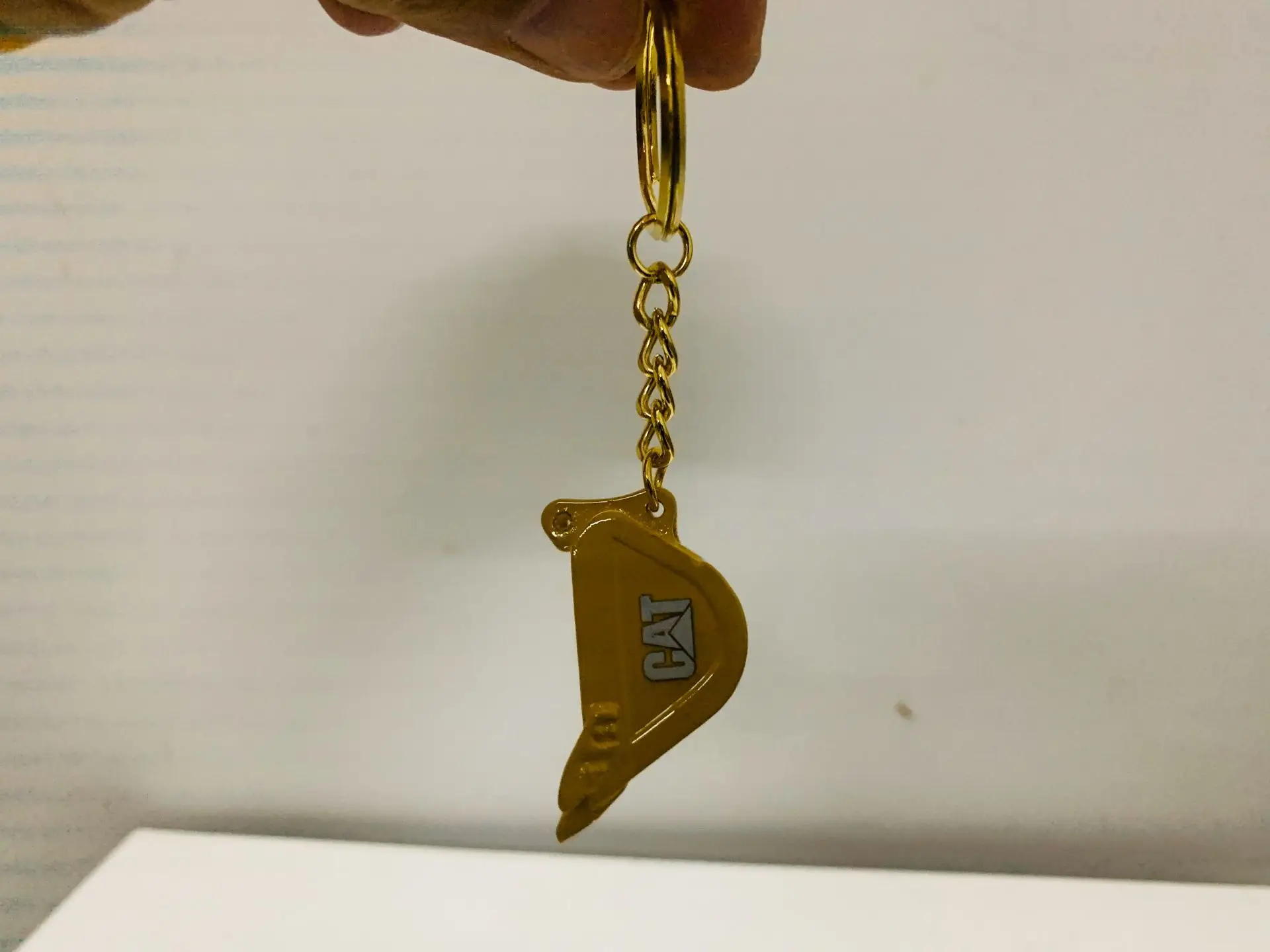 Bucket key chain Keyring Metal Model