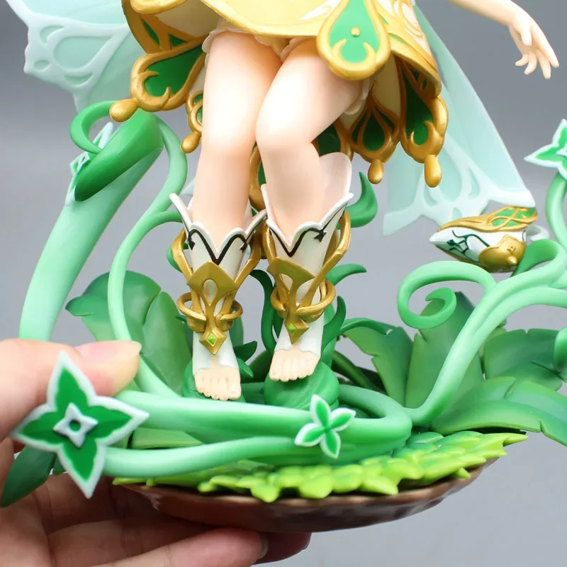 28cm Genshin Impact Nahida Figure Lesser Lord Kusanali figura Pvc Anime Action Figurine Girl Model Collection Toys ornamento regalo