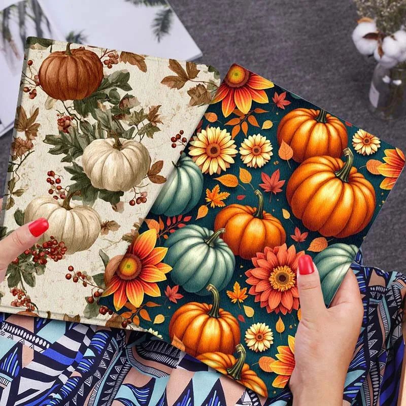 

Cartoon Pumpkin Flower Gift Tablet Case For Huawei Honor MatePad MediaPad Air 5 6 7 11 V6 V7 V8 V9 X9 X8 T10 T10s C5e T5