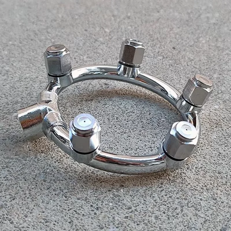 1pcs High Pressure Atomizing Ring Nozzle Electric Sprayer Agricultural Multifunctional Circular Spray Head