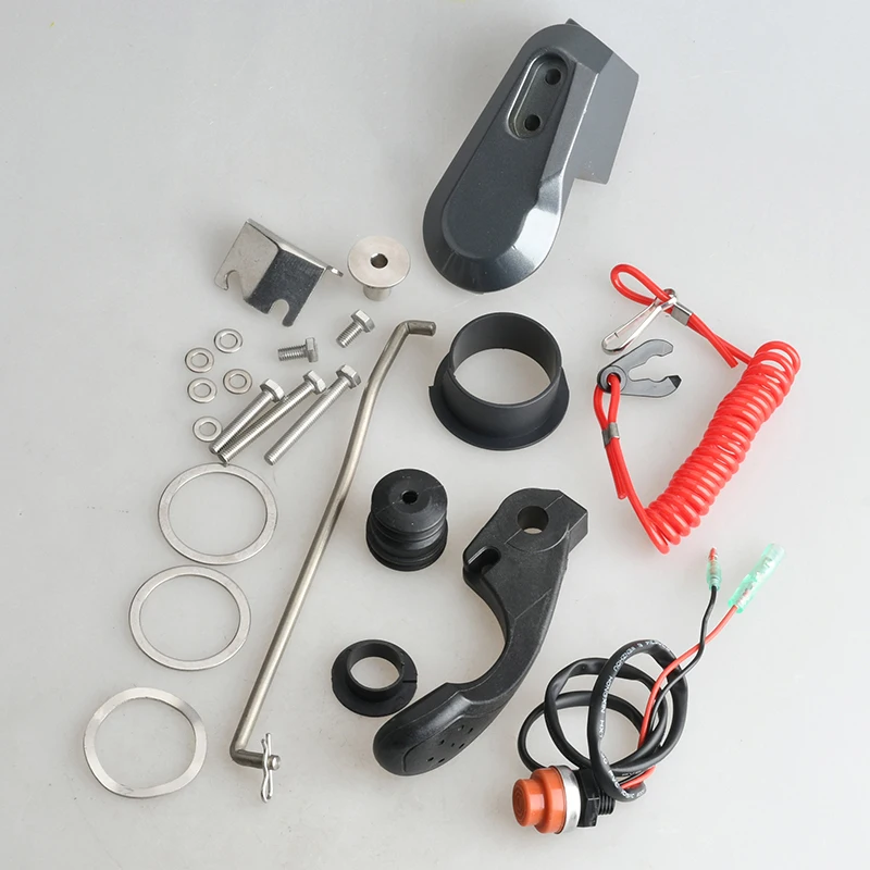 مقبض التوجيه عاصي 6AH-W0084 لياماها محرك خارجي 4-السكتة الدماغية F15 F20 15HP 20HP أجزاء محرك القارب 6AH-W0084 -00 6AHW0084